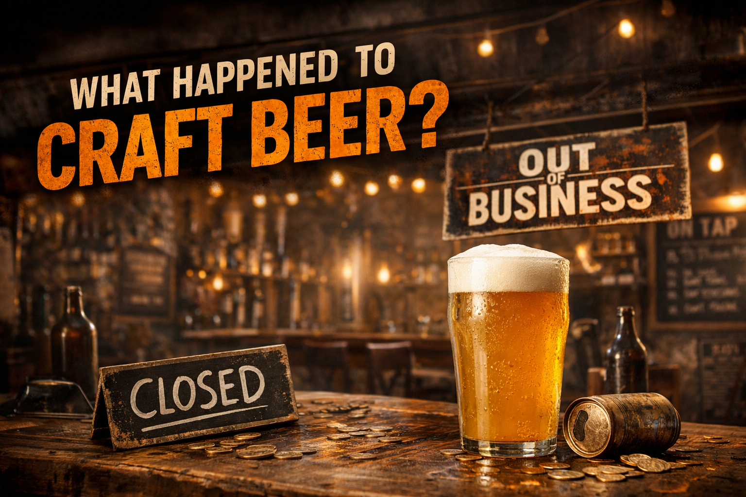 Why Craft Beer Is Struggling Right Now (And What Breweries Can Actually Do About It)